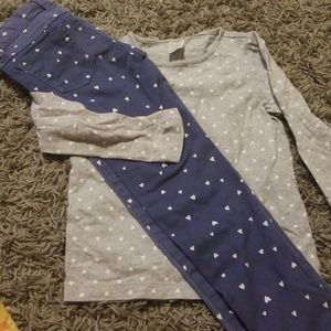 Gymboree Outlet hearts outfit